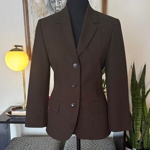 United Colors Of Benetton Dark Brown Women's Blazer